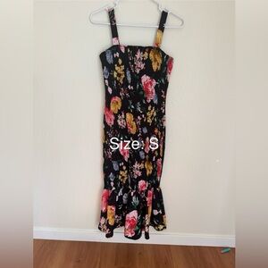 Floral Print Dress - Size S